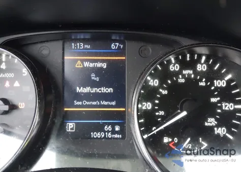 2018 Nissan Rogue S/Sv z USA, uszkodzony, nr VIN KNMAT2MVXJP574756